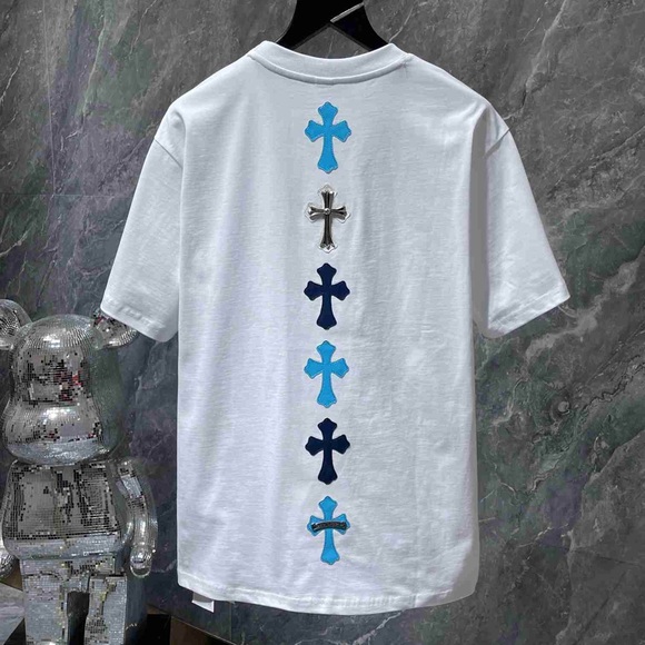 Chrome Hearts Men's White Short-Sleeve T-Shirt - Picture 2 of 6